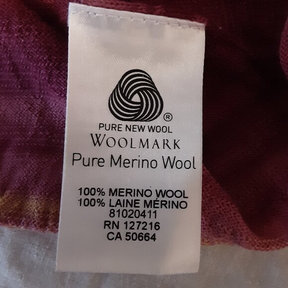 Emu Australia Merino Wool Vibrant Striped Cardigan Size Small - Picture 13 of 14